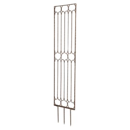 H Potter Garden Trellis for Climbing Plants Large Metal Wall Trellises Tall Vertical Wrought Iron Panels for Home Garden Outdoor Decoration Fence Privacy Screen Outdoors Ivy Rose Clematis