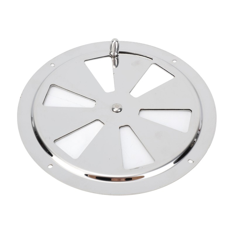Cabin Ventilation Plate Marine Grade Stainless Steel Round Louver Vent