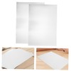 Gadpiparty 3Pcs Decorative Aluminum Sheet for Sublimation Metal Blank Engraving