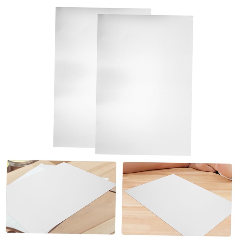 Gadpiparty 3Pcs Decorative Aluminum Sheet for Sublimation Metal Blank Engraving