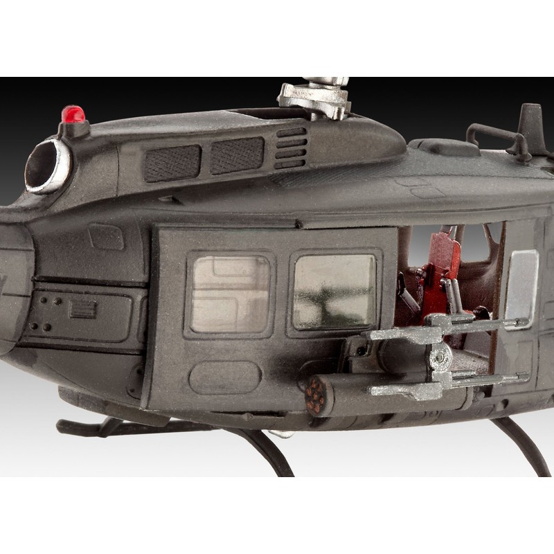 German Rebel 1/100 Bell UH-1H Gunship Plastic Model