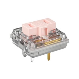 Kailh Low Profile Choc Pink Switches 5 Pin Thiner Key switches- DIY Replaceable Switches for Mechanical Gaming Keyboard (30pcs)