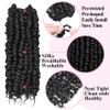 8 Packs Pre-twisted Passion Twist Crochet Hair for Black Women,