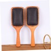 DECHOUS Portable Wooden Massage Comb for Scalp Care Mini Hairdressing