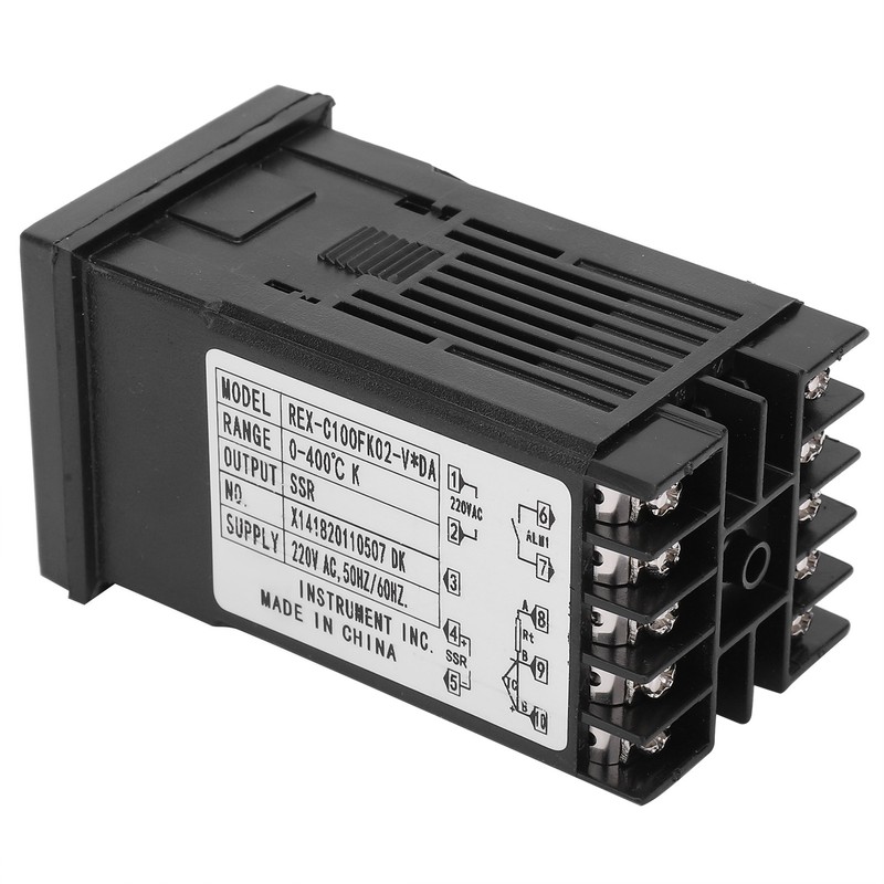 BERM Temperature Controller Digital Display Smart Thermostat Switch REXC100FK02VxDA