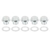 X AUTOHAUX 5 Sets Oil Drain Plug with Sealing Ring