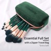 Natural Fibre and Goat Hair Make Up Brush Set Professional,