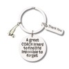 Bowling Coach Keychain, Bowling Gift, Great Coach is Hard to Find But Impossible to Forget Gift, Bowling Coach Thank You Gifts