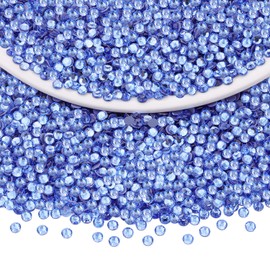 3000Pcs Hotfix Rhinestones for Clothing, Light Sapphire SS12 Iron On Flatback Glass Gems, Bedazzler Crystals Rhinestones for Crafting Clothes Hats Shoes Fabric Bedazzling Decor Nail Art