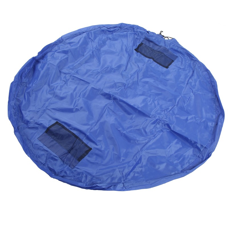 Drawstring Toy Play Mat Polyester Outdoor Indoor Waterproof Toy Storage