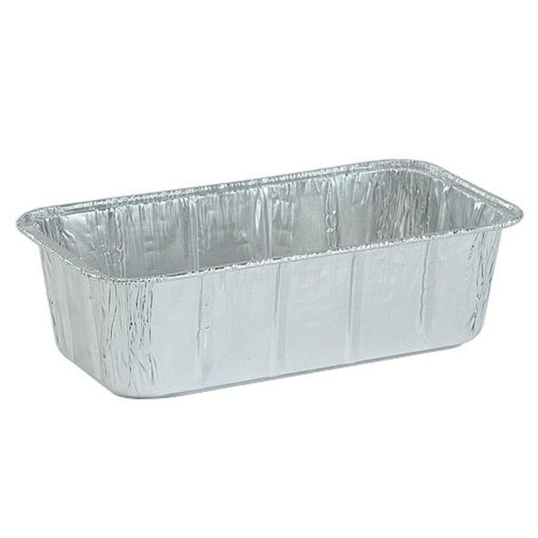 Nicole Home Collection Disposable Aluminum Loaf Pan - 8.625" x 4.5" | 2 lb | Pack of 1