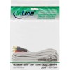 InLine® RCA Cable, 2x RCA M/M White/Gold 5 m