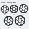 DJC Bike Chainring Direct Mount 6mm Offset Round Chainring for