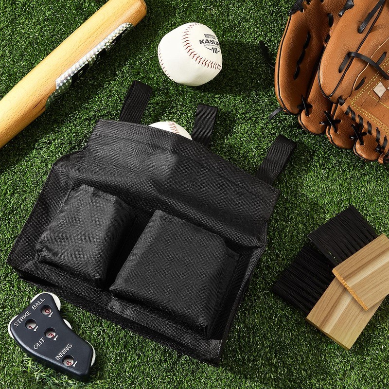 Dunzy 3 Pcs Umpire Gear Set Includes Baseball Umpire Brush,