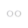 Elli Women's Earrings Circle Geo Minimal Basic in 925 Sterling