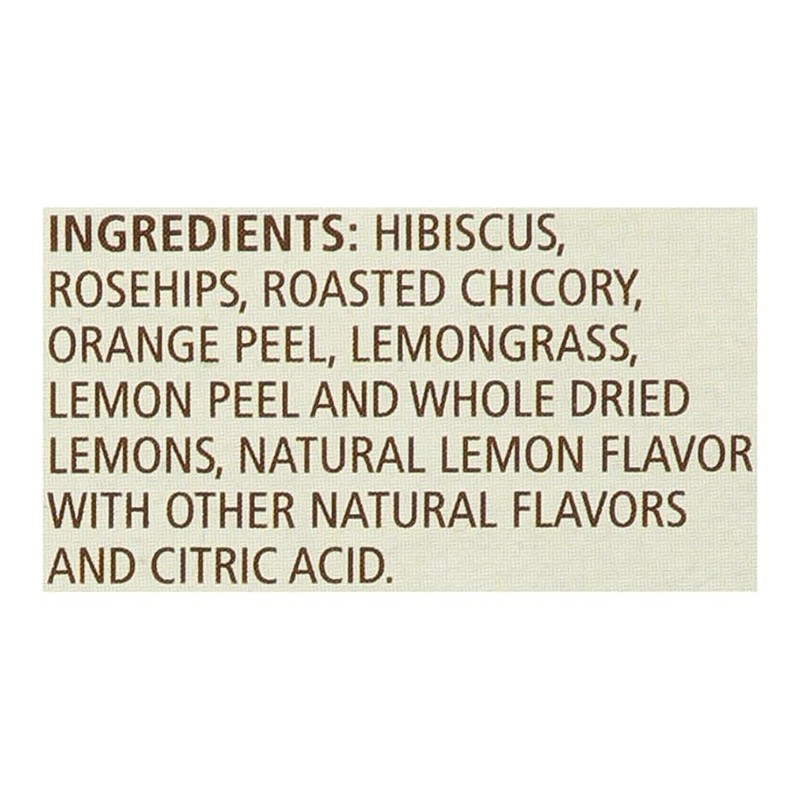 Celestial Seasonings Caffeine Free Lemon Zinger Herbal Tea 25 Tea