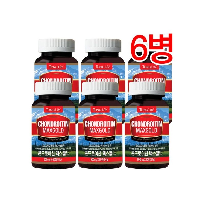 Tonglife 통라이프 콘드로이친 맥스골드-2개월-6병 Tong Life Chondroitin Max Gold -