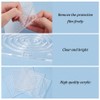 BENECREAT 4pcs Acrylic Sashiko Stencil Sashiko Template 12x12cm Point Line