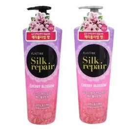 SW01072314 엘라스틴 샴푸 린스 550ml 벚꽃 머리 헤어 비듬 관리 [샴푸] Elastine Shampoo Rinse 550ml Cherry Blossom Hair Dandruff Care [Shampoo]