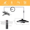CREATESTAR Solar Pendant UFO Light 3000LM, Gazebo Indoor Outdoor Motion