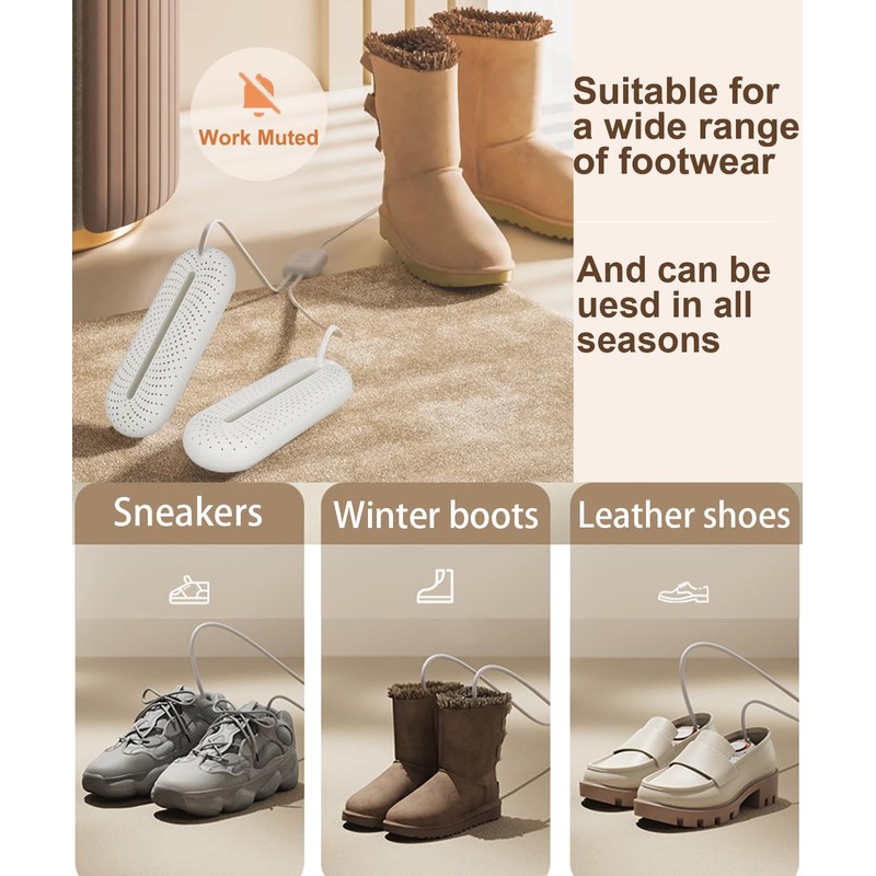 Scienbeauty Shoe Dryer, Shoe Dryer, Electric Shoe Dryer with 3