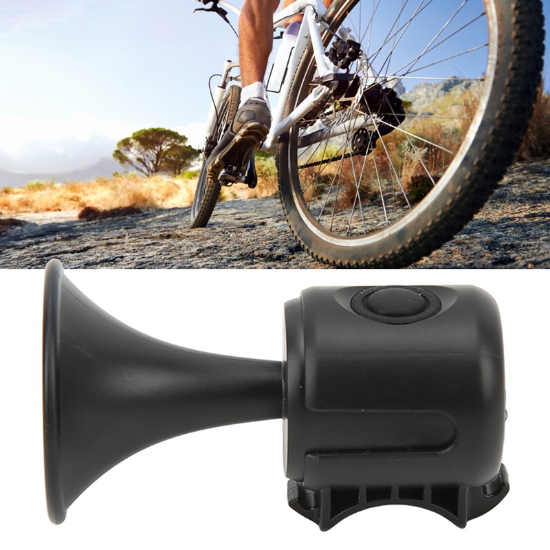Electric Bike Horn USB Charging 120dB Anti Aging ABS PC