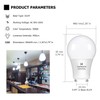 hansang A19 LED Bulb Gu24 Light Bulb Base,9W (100W Equivalent),900