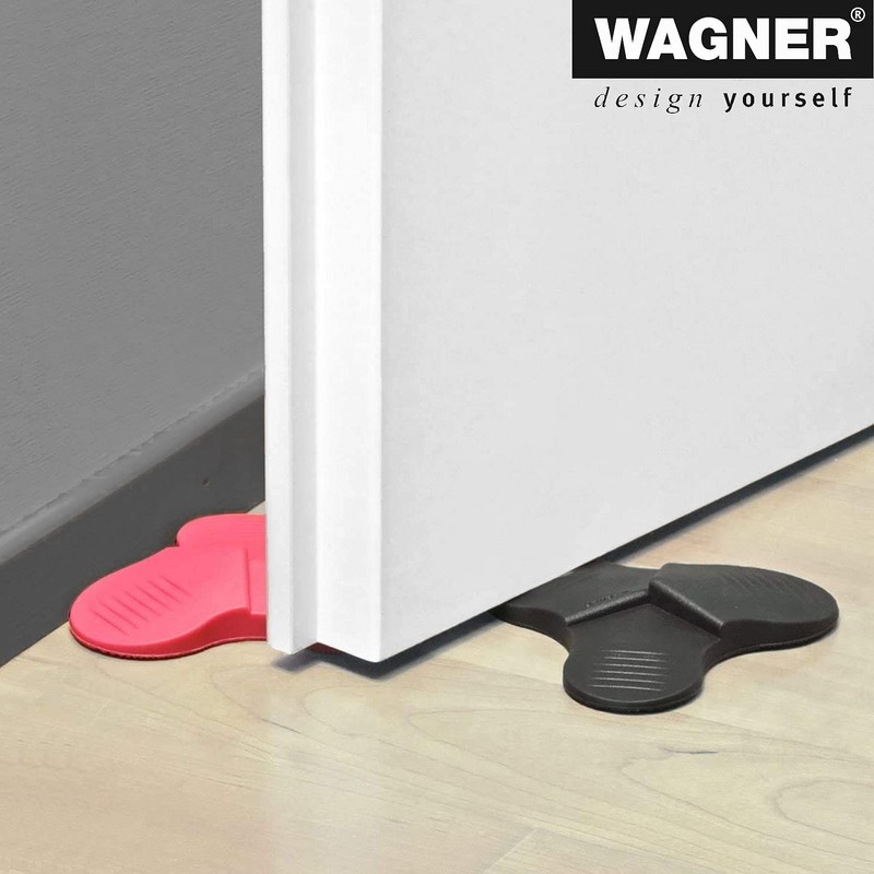 WAGNER 3STOP COLOR PINK Floor Door Stop, Diameter 108 x