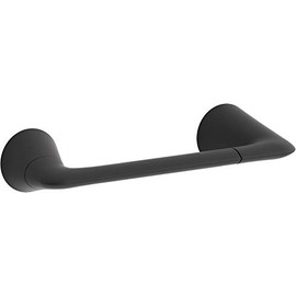 KOHLER Toilet Paper Holder by, Bathroom Toilet Paper Holder, Modern Collection, Matte Black, K-24759-BL