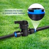 20 Pack 1/4" Drip Irrigation Shut Off Valve, Quick Connect