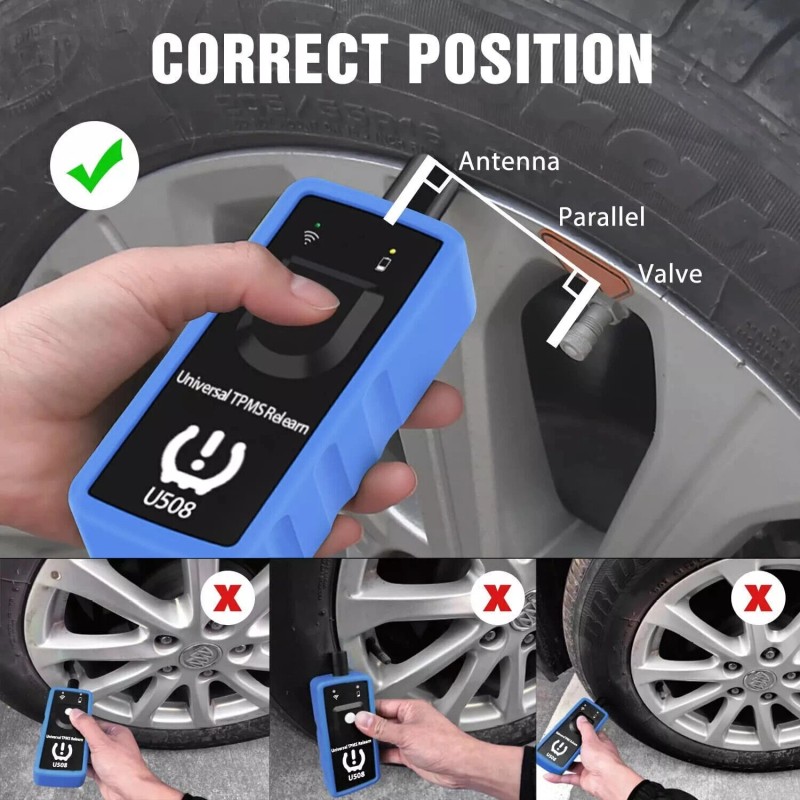 OBDResource Tpms Relearn Tool U508 for GM Ford Chrysler Dodge