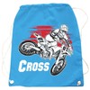 Cross Motorcycle Backpack, lightblue, Rucksack
