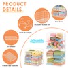 8 Tier Extended Width Hanging Closet Organizer, Sweater Storage for