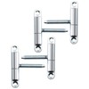 SOTOOLS Screw-On Door Hinge with Pin M8 x 50 mm