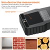 Proster Pinless Moisture Meters with Backlit LCD Screen Non-Invasive Moisture