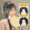 Chinese Traditional Retro Black Hair Chignon Fake Hanfu Hair Bun
