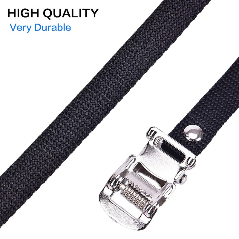 VANICE 1 Pair Bikes Pedal Toe Straps Universal Replacement Foot