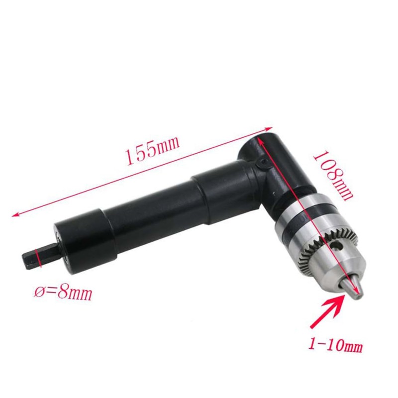 DOITOOL Hex Handle Attachments 90 Tool Accessories Electric Right Angle