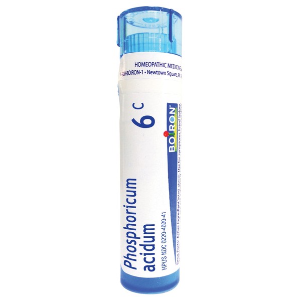 Boiron Phosphoricum Acidum 6C (Pack of 5), Homeopathic Medicine for Concentration