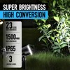 hyrion Solar Spotlight Outdoor Waterproof Ip65 23 LED 3 Lighting