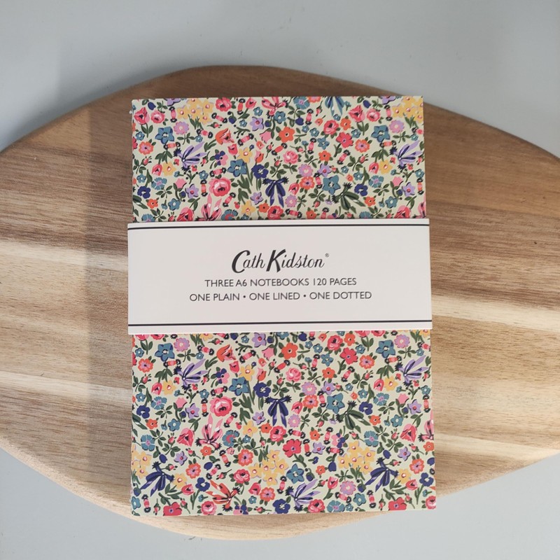 The Great British Card Company Cath Kidston 3 Pack Notebooks