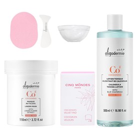 Oligodermy Linden Mask 110ml + pack tool + pack brush / 올리고더미 린덴 마스크 110ml+팩도구+팩붓
