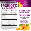 Nature's Nutrition Probiotic Gummies for Women & Men's Digestive Health, 5 Billion CFU, Best Daily Probiotics Gummy for Vaginal, Immune Support & Gut Health, Supports Occasional Constipation Gas & Bloating, 120 Gummies