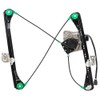 AutoandArt Brock Replacement Passenger Front Power Window Regulator with Lift