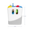 Ubbi Ubbi Freestanding Bath Toy Organizer Bath Caddy with Removable