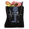 ECG with monitor monitoring IMC intensive care doctor Tote Bag