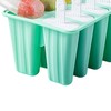 Ice Cream Mould 10 Grids Food Grade Silicone Non Stick