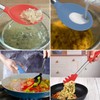 Silicone Spatula and Cooking Spoon,5 Pack Solid & Slotted Spoons