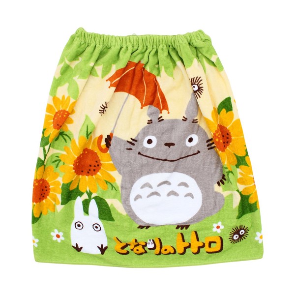 Marushin 1065000500 My Neighbor Totoro Rolled Towel, Wrap Towel, Sunflower