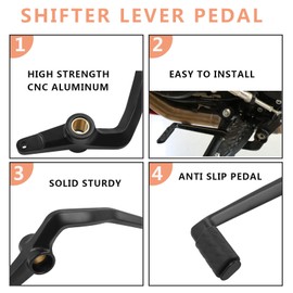 WORLDMOTOP Motorcycle Gear Shifter Shift Lever Shifter Pedal Replacement for Ducati DIAVEL 1260 2019-2023 DIAVEL 1260 S 2019-2023